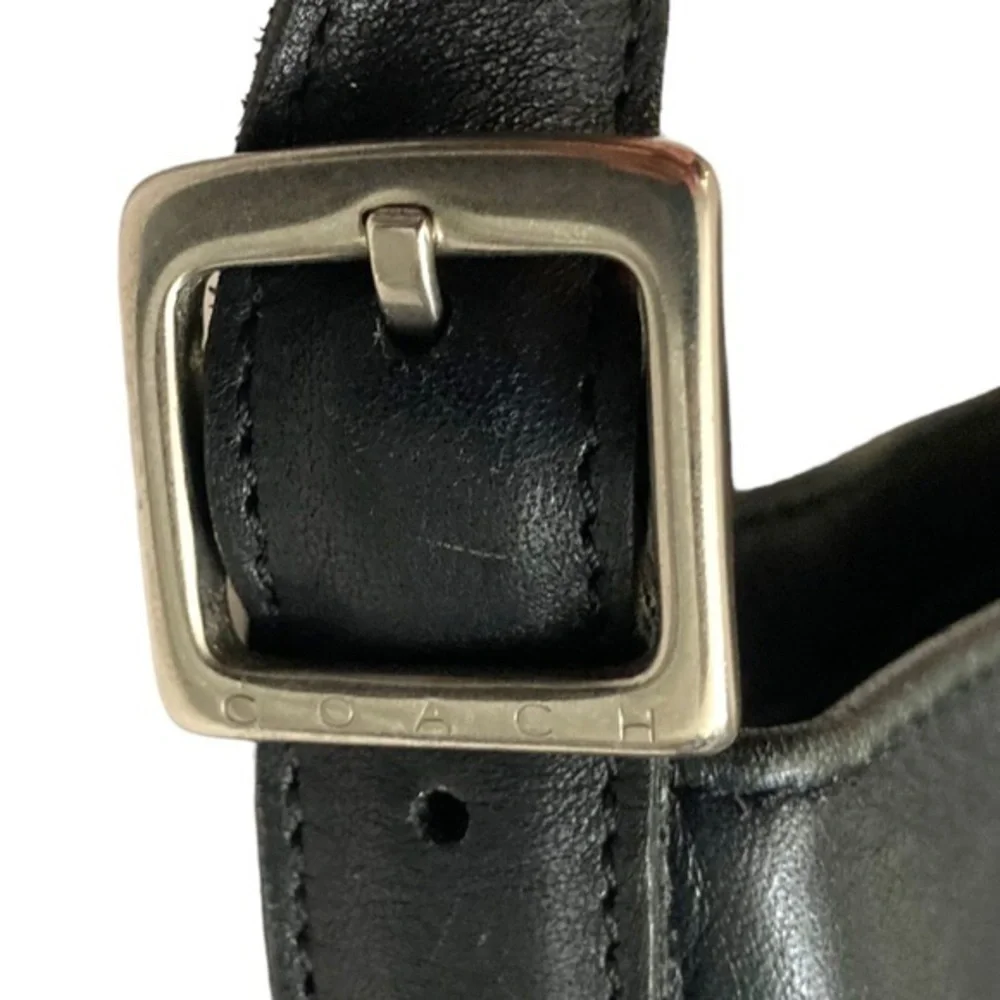 Coach 9407 vintage legacy slim black shoulder bag Costa Rica nickel hardware
